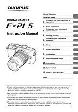 Olympus e-pl5 지침 매뉴얼