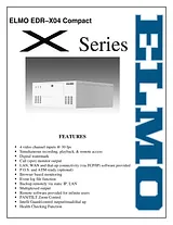 Elmo EDR-X04 Specification Guide