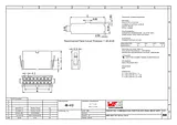 Wuerth Elektronik Grid pitch: 4.2 mm Würth Elektronik Content: 1 pc(s) 64901021822 데이터 시트