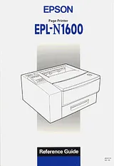 Epson EPL-N1600 사용자 설명서