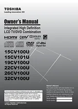 Toshiba 19CV100U Benutzerhandbuch