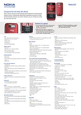 Nokia E63 Справочник Пользователя
