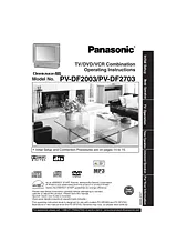 Panasonic PV-DF2703 Справочник Пользователя
