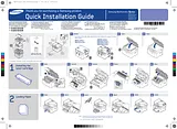 Samsung Wireless Mono Multifunction Printer Xpress w/ Fax M2070 Guide D’Installation Rapide
