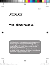 ASUS ASUS VivoTab Smart User Manual