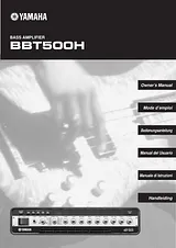 Yamaha BBT500H Manual Do Utilizador