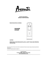Avanti WD360 Manual De Instrucciónes