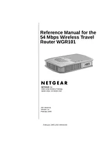 Netgear wgr101 Reference Manual