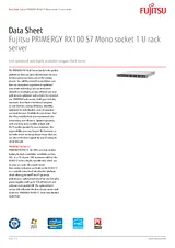 Fujitsu RX100 S7 VFY:R1007SF010US 데이터 시트