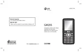 LG GM205 User Manual