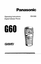 Panasonic EB-G60 Manual De Usuario