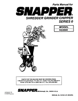 Snapper SG3000 Benutzerhandbuch