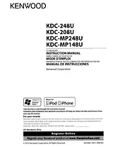 Kenwood KDC-248U Справочник Пользователя
