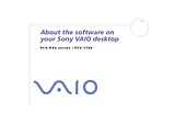 Sony pcv-rx404 소프트웨어 가이드