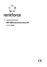Renkforce MP 2000 MP-2000 Fiche De Données