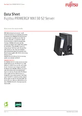 Fujitsu MX130 S2 VFY:M1302SC020IN Data Sheet