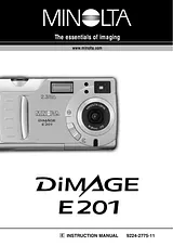 Konica Minolta DiMAGE E201 Справочник Пользователя