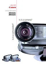 Canon MVX25I 9550A005 사용자 설명서