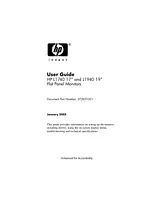 HP (Hewlett-Packard) L1740 17 Benutzerhandbuch