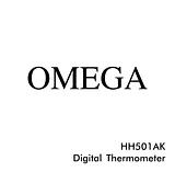 Omega HH501AK Manual Do Utilizador