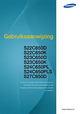 Samsung S24C650PL Manual Do Utilizador