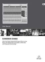 Behringer Eurodesk SX4882 Manual Do Utilizador