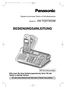 Panasonic kx-tcd735 Operating Guide