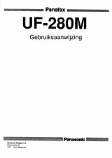 Panasonic UF280M 지침 매뉴얼