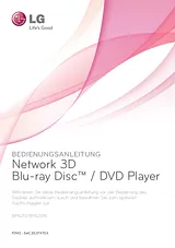 Lg Electronics BP620 Blu-Ray Player BP620 Ficha De Dados