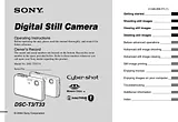 Sony DSCT33 User Manual