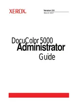 Xerox 5000 Manuel D’Utilisation