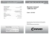 Uniden UBC 92 XLT handheld scanner 122C11 Data Sheet