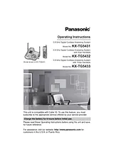 Panasonic KX-TG5433 Справочник Пользователя