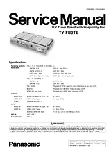 Panasonic ty-fb9te Service Manual