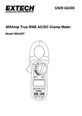 Extech MA435T Digital-Multimeter, DMM, MA435T データシート