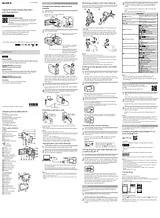 Sony RM-LVR2V Manuale