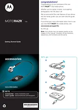 Motorola razr v3s 快速安装指南
