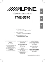 Alpine TME-S370 Manuale Utente