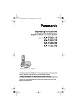Panasonic KXTG8024E Operating Guide