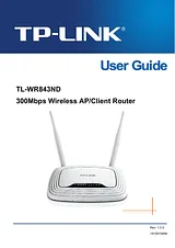 TP-LINK TL-WR843ND Benutzerhandbuch