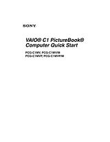 Sony pcg-c1mv Manual