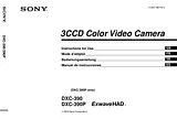 Sony DXC-390P User Manual