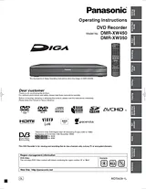Panasonic DMR-XW350 Operating Guide