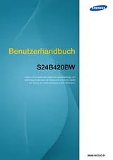 Samsung Business Monitor 
S24B420BW hellgrau (24") Manual Do Utilizador