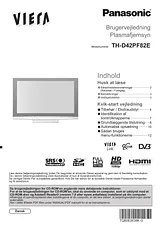 Panasonic THD42PF82E Operating Guide