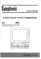 Symphonic 13tr User Manual