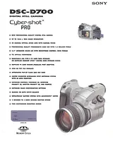 Sony dsc-d700 Specification Guide