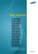 Samsung S20D300BY Manual Do Utilizador