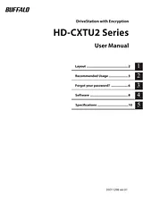 Buffalo HD-CXT1.0TU2 ユーザーガイド