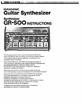 Roland GR-500 Manuale Utente